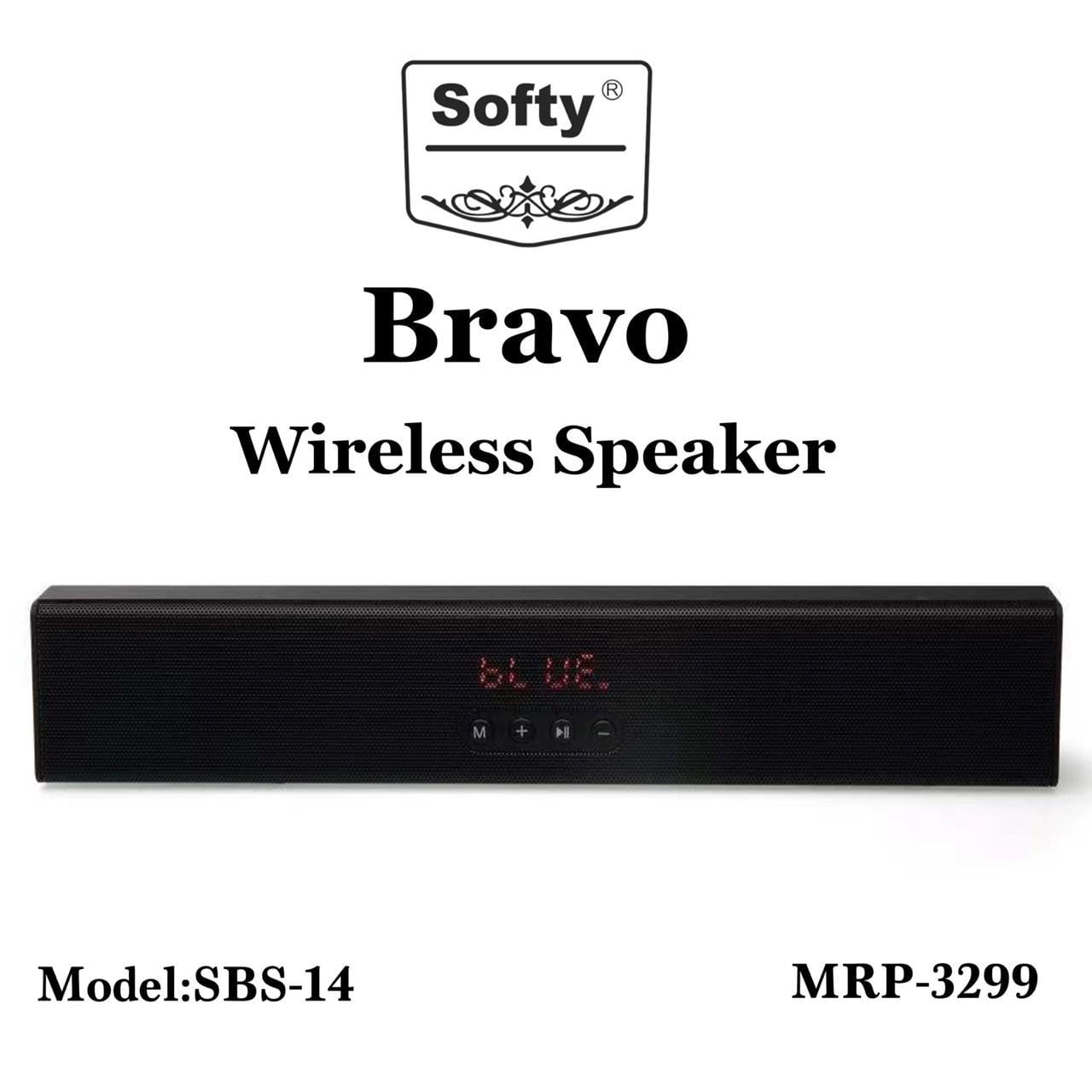 Softy premium quality Bluetooth speaker Bravo-BLUETOOTH SPEAKERS-dealsplant