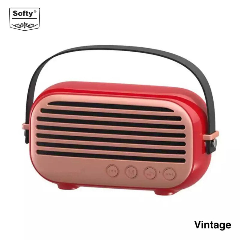 Softy premium quality Bluetooth speaker vintage-BLUETOOTH SPEAKERS-dealsplant