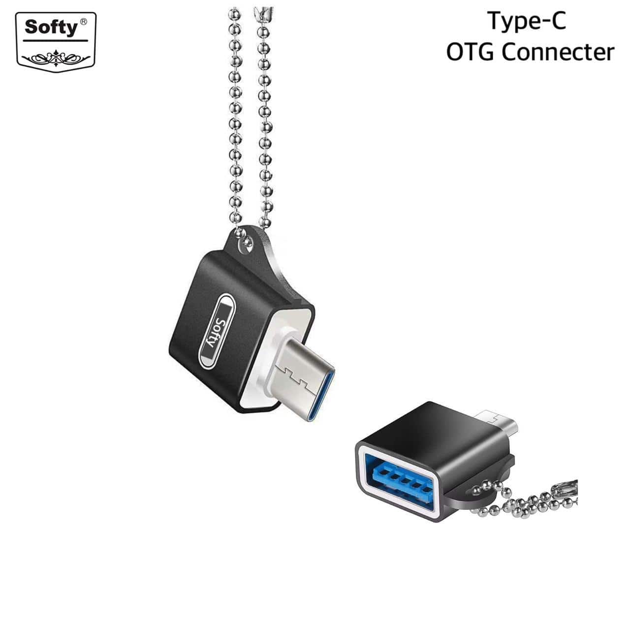 Softy premium quality Type-C metal OTGkit-Connectors-dealsplant