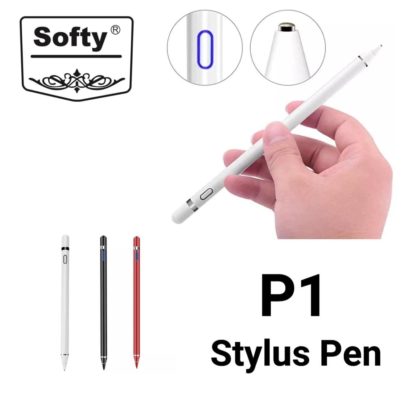 softy stylus pen P-1-stylus pen-dealsplant