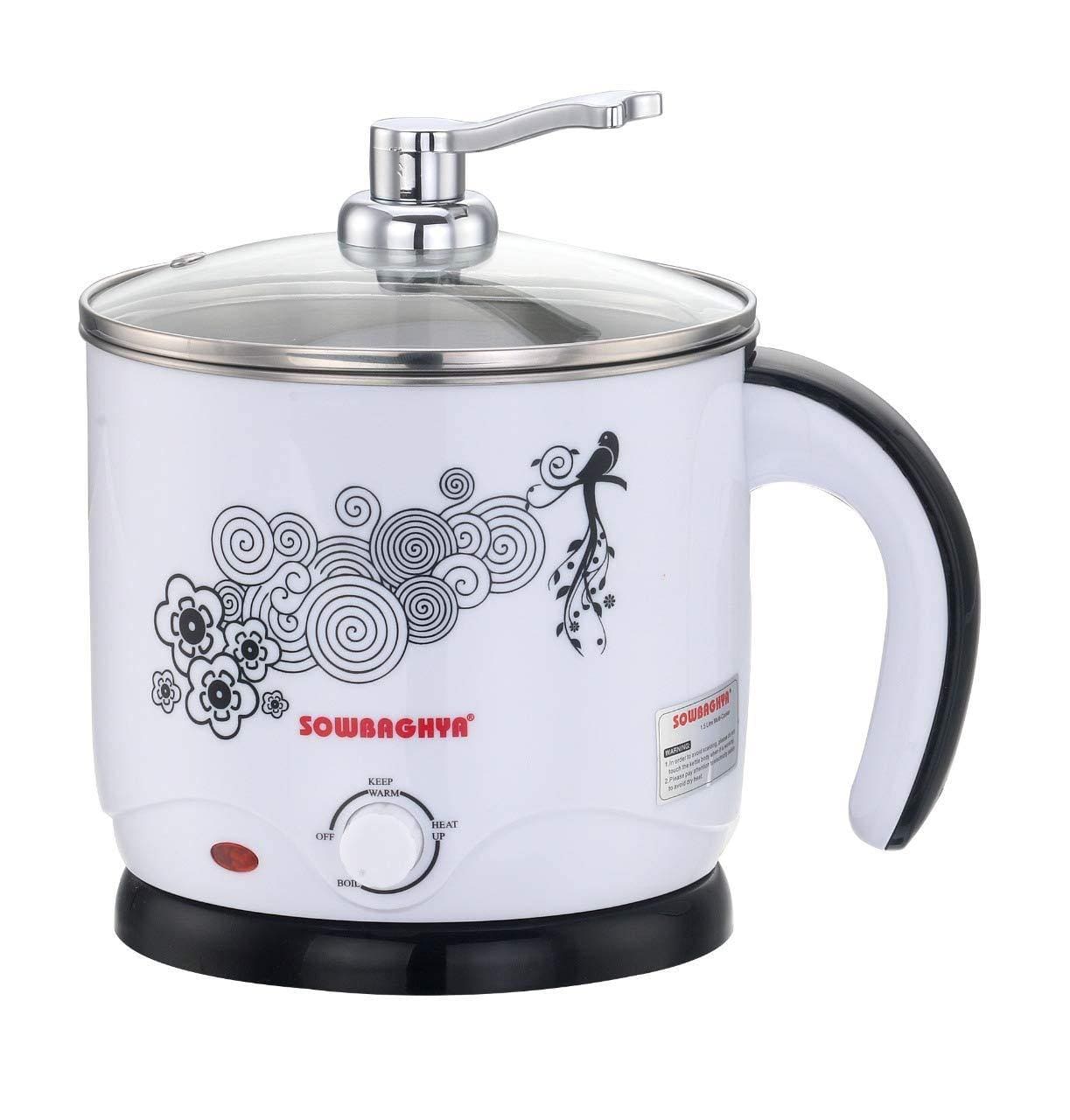 SOWBAGHYA 1.5 L Multicooker, Silver-Home & Kitchen Appliances-dealsplant