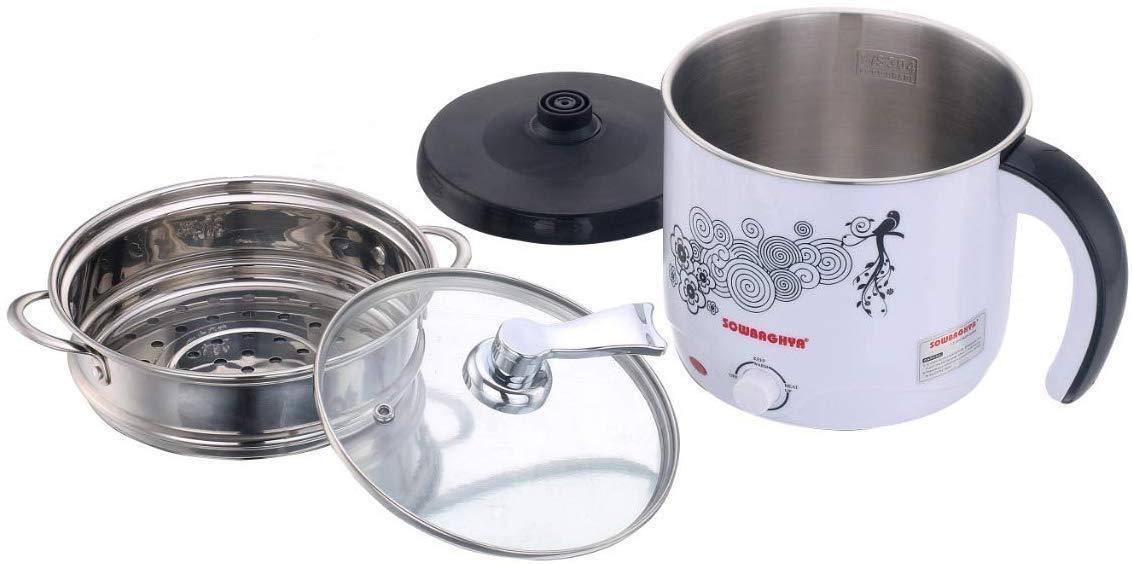 SOWBAGHYA 1.5 L Multicooker, Silver-Home & Kitchen Appliances-dealsplant