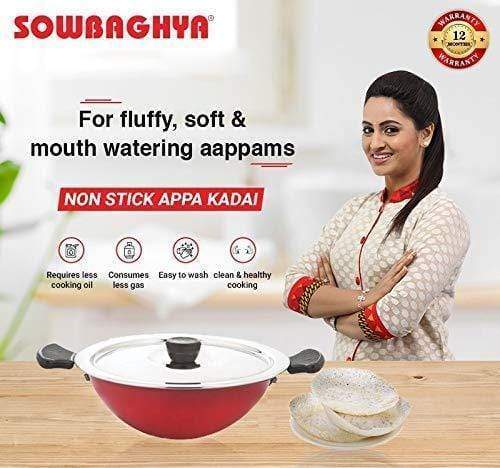 Sowbaghya Non Stick deep Appakadhai-Home & Kitchen Appliances-dealsplant