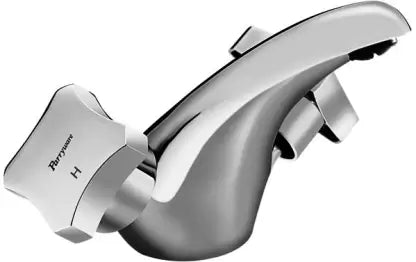 Parryware G0214A1 Parryware Jade Basin Mixer W/O Popup Mixer Faucet (Deck Mount Installation Type)-Taps & Dies-dealsplant