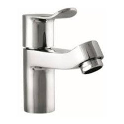 Parryware Alpha Pillar Cock with aerator Single Lever-Taps & Dies-dealsplant