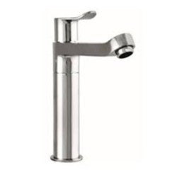 Parryware Alpha Tall Pillar Cock with Aerator Single Lever-Taps & Dies-dealsplant