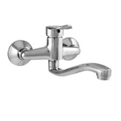 Parryware Alpha Wall Mounted Sink Mixer Single Lever-Taps & Dies-dealsplant