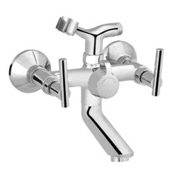 Parryware Agate Wall Mixer with Crutch Quarter Turn-Taps & Dies-dealsplant