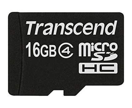 Transcend Memory Card Micro SDHC 16GB Class 4-Memory Cards-dealsplant