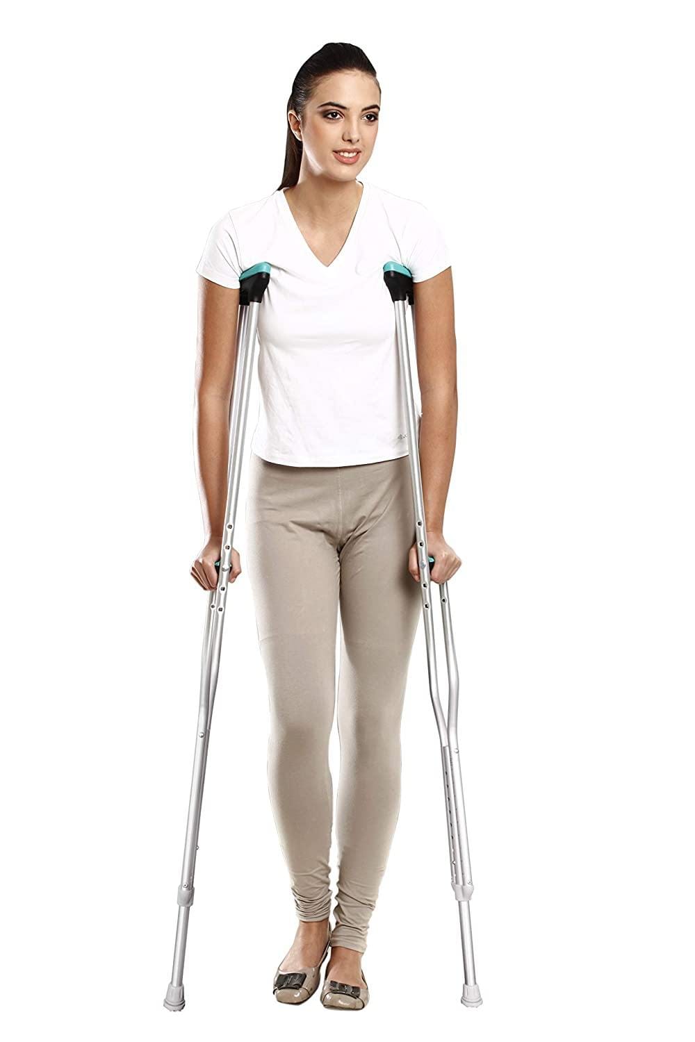 Tynor Auxiliary Crutch L-21-Health & Personal Care-dealsplant