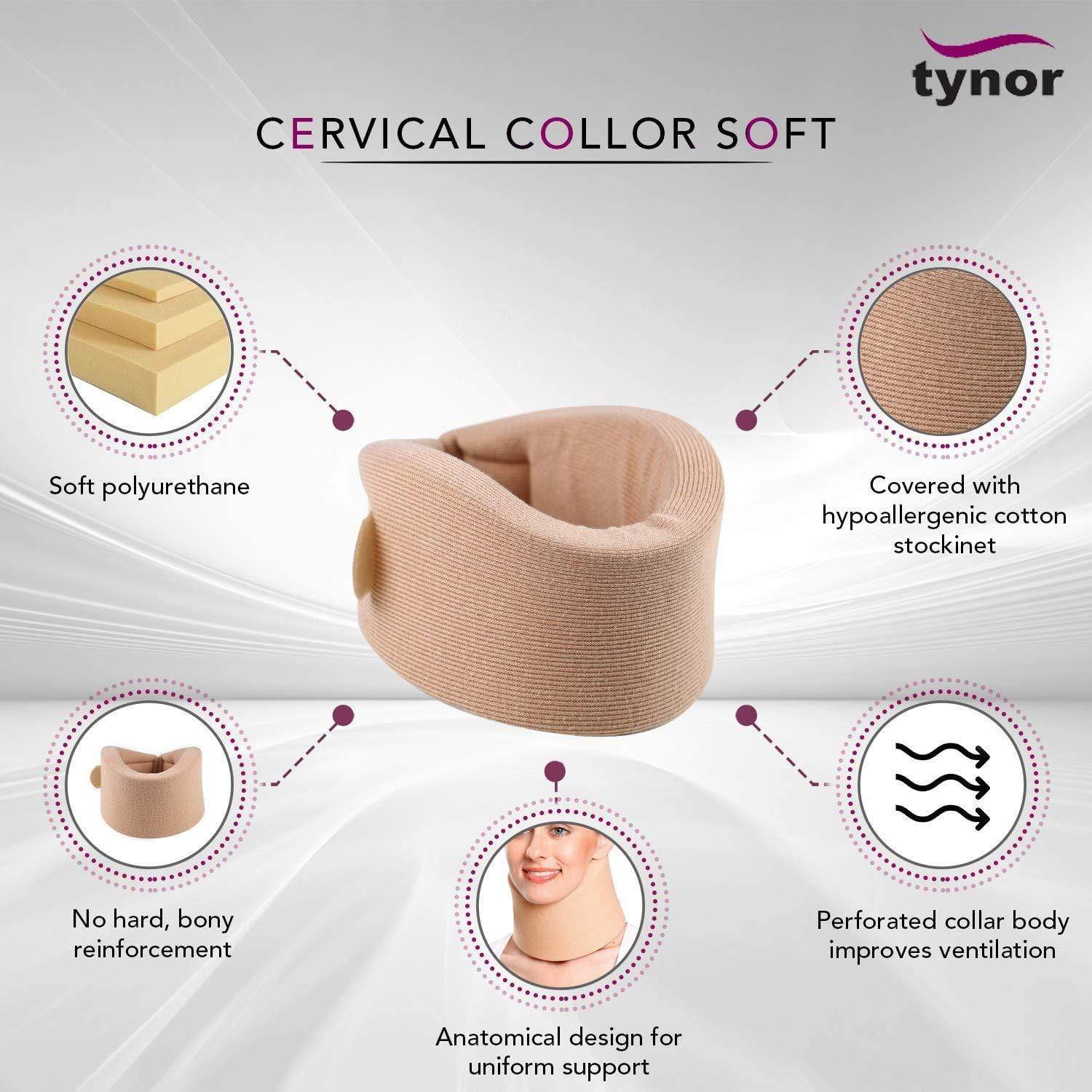 Tynor Cervical Collor Soft (B-07)-Health & Personal Care-dealsplant