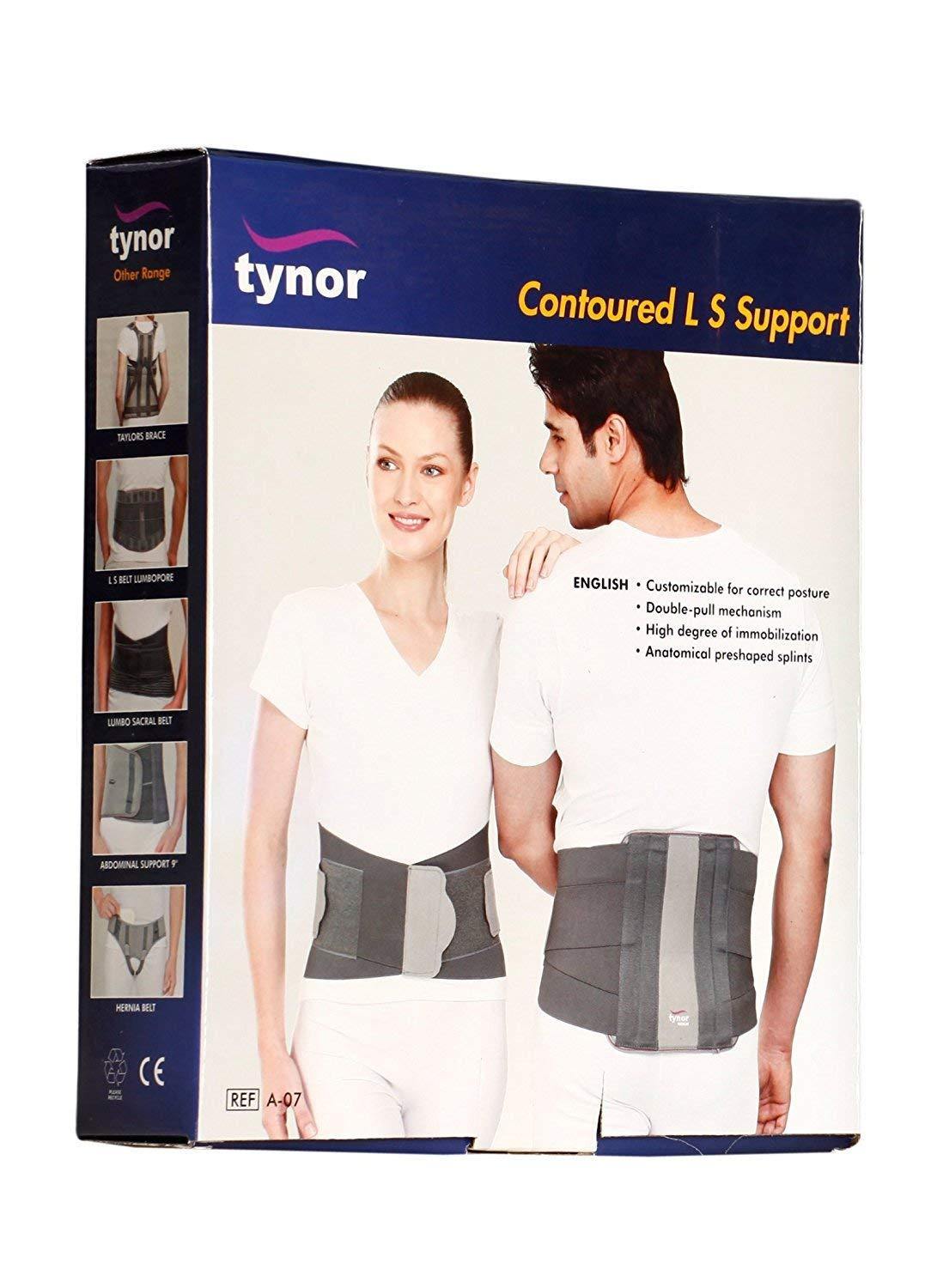 Tynor Contoured L.S. Support (A 07)-Health & Personal Care-dealsplant