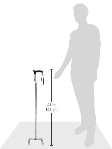 Tynor Walking Stick Quadripod-Universal Size L-12-Health & Personal Care-dealsplant