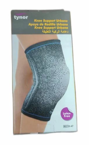 Tynor Knee Support Urbane, Grey, Large,Non Toxic, 1 Unit Knee pain relief during walking, running and sporty activities-Health Care-dealsplant