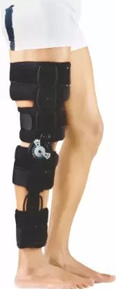 Dyna Limited Motion Knee Brace Premium -Universal Knee Support (Black)-HEALTH &PERSONAL CARE-dealsplant