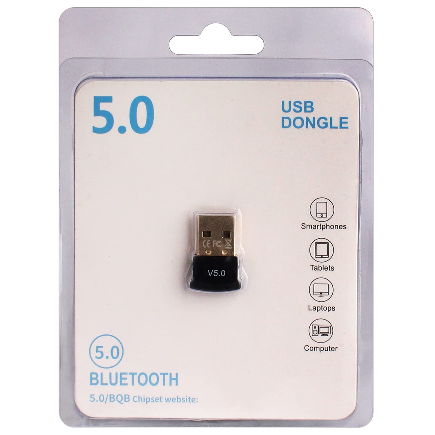 Dealsplant bluetooth 5.0 USB dongle Adapter for Windows Computer ( BlackGolden)-USB dongle-dealsplant