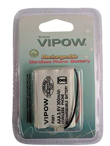 Vipow AAA (P221) 3.6v 300mah Ni-Mh Cordless Phone Rechargeable Battery Pack-Rechargeable Batteries-dealsplant