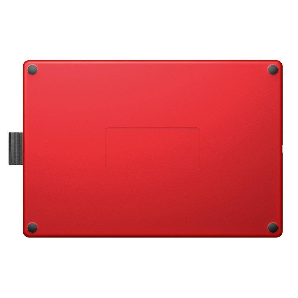 Wacom One by CTL-472/K0-CX Small 6-inch x 3.5-inch Graphic Tablet (Red/Black)-PEN Tablet-dealsplant