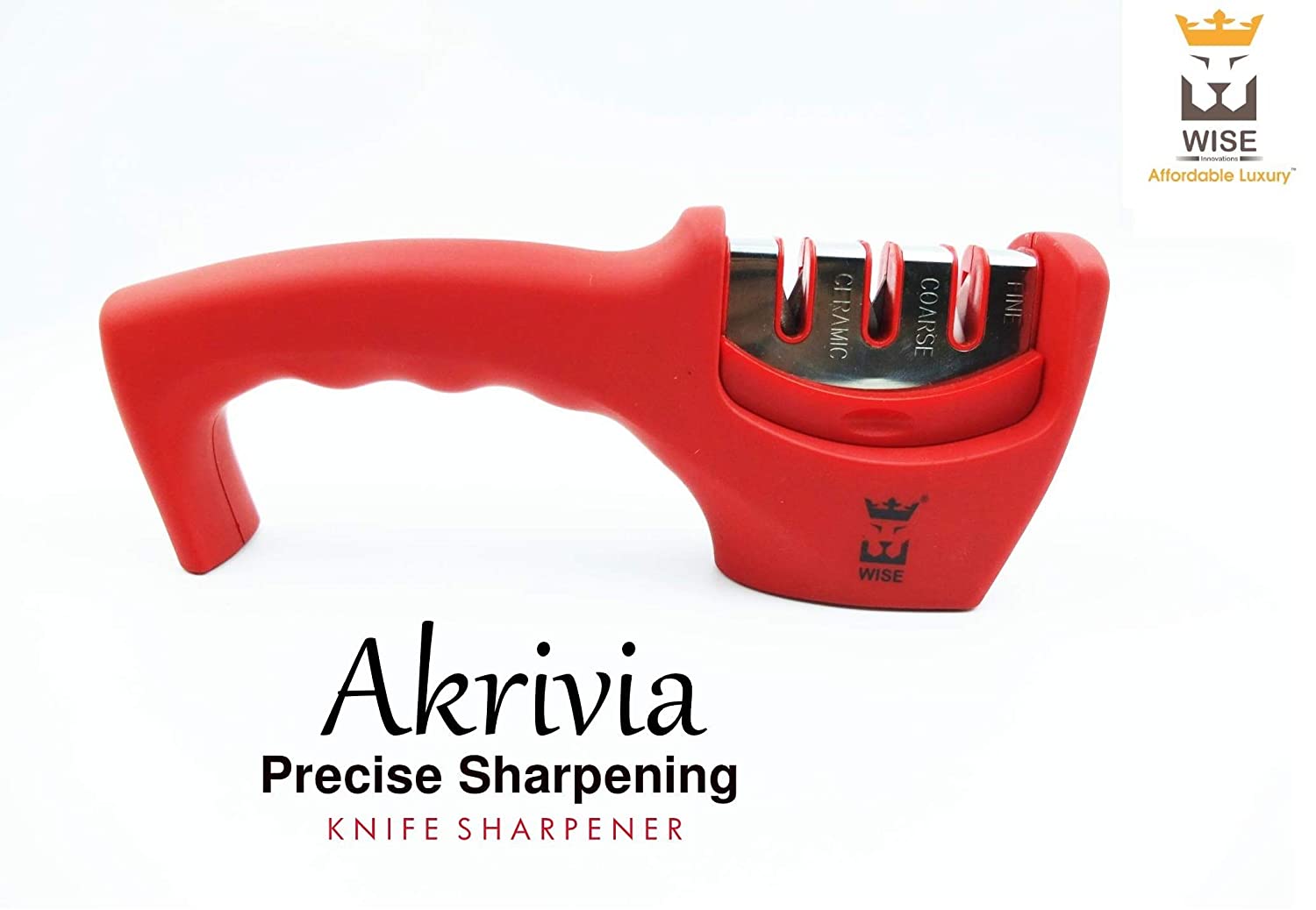 Wise Akrivia Knife Sharpener-Home & Kitchen Accessories-dealsplant