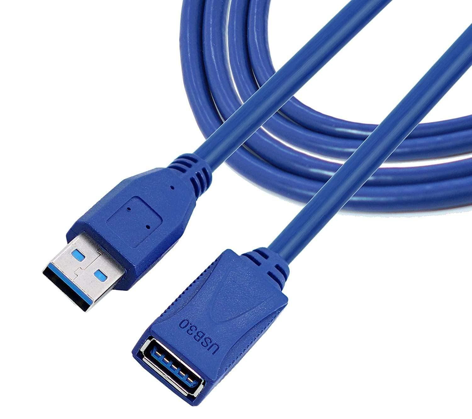 Dealsplant USB 3.0 Male to Female Extension Cable 130cm Super Speed 5GBps for Laptop/PC/Printers-USB Charging Transfer cable-dealsplant