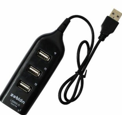 Zebion ZB-101 4 port USB Hub-USB Gadgets-dealsplant