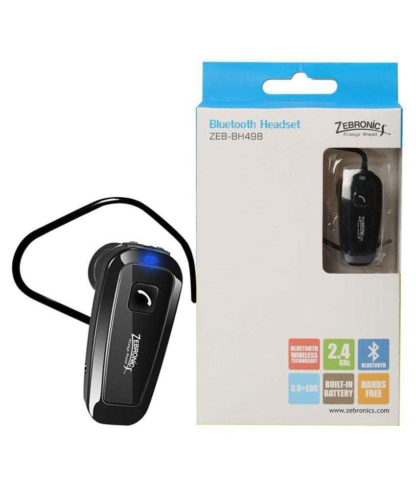 Zebronics BH-498 Bluetooth Headset-Bluetooth Headsets-dealsplant