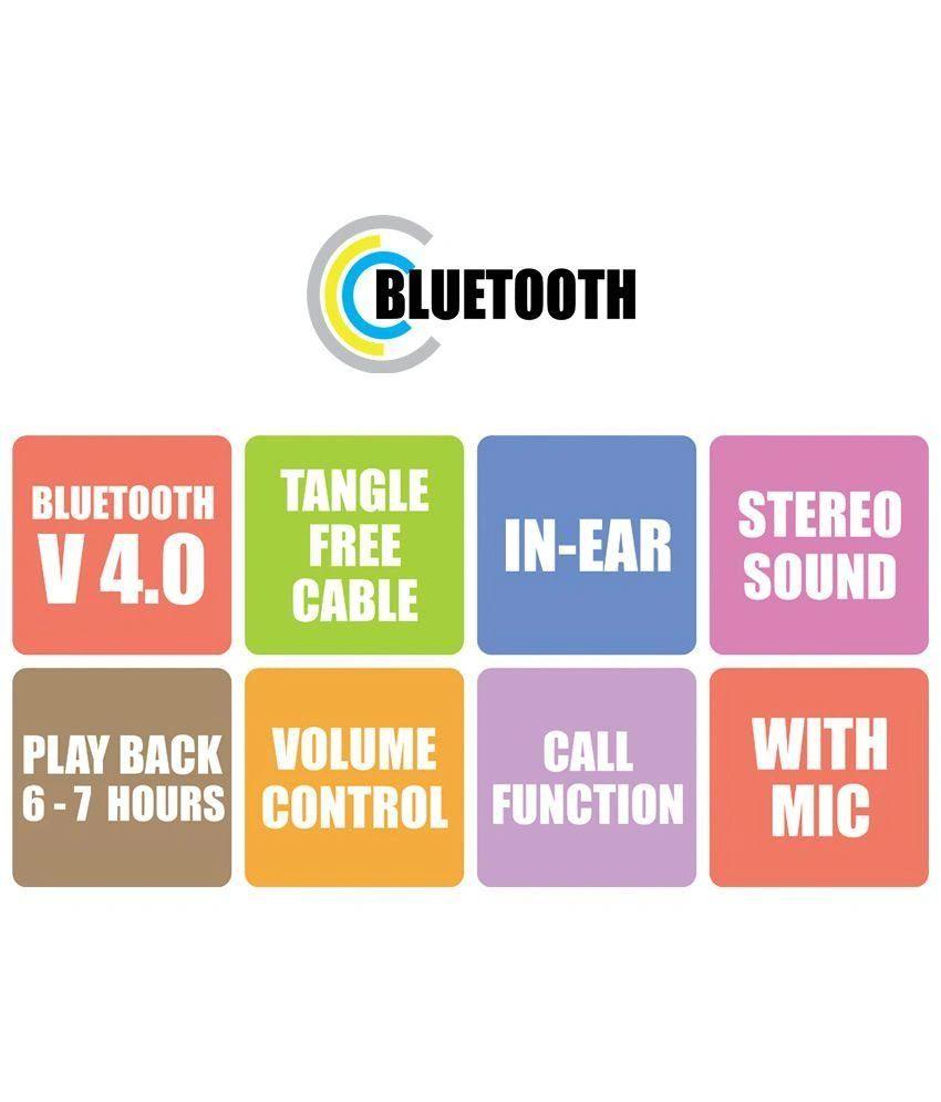 Zebronics Blue Bird Bluetooth Stereo In-ear Headset with Music playback-Bluetooth Headsets-dealsplant