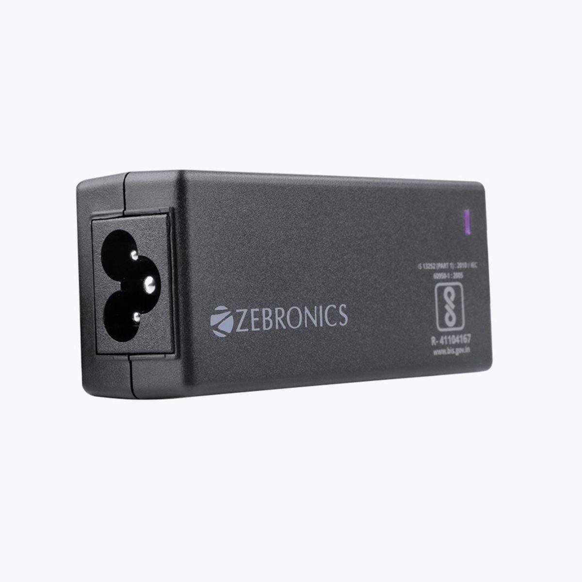 ZEBRONICS-LA401720045 Laptop adapter-Laptop Power Adapters-dealsplant