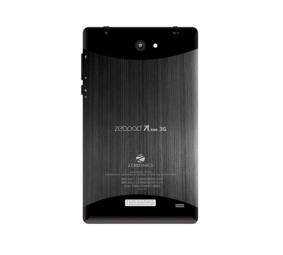 Zebronics Zebpad 7T500 3G Tablet PC 8GB 1GB RAM, DualCam,Android KitKat,BT+WiFi-Tablets & Accessories-dealsplant